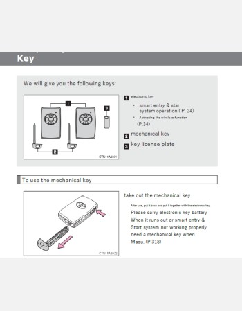 toyota vanguard 2011-2012 owners manual in english